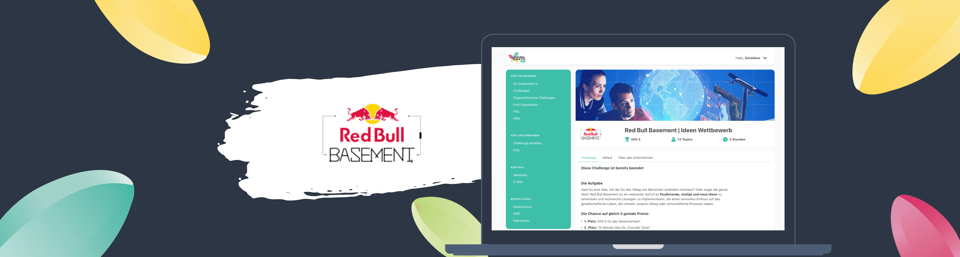 Red Bull Basement Ideenwettbewerb auf Xeem